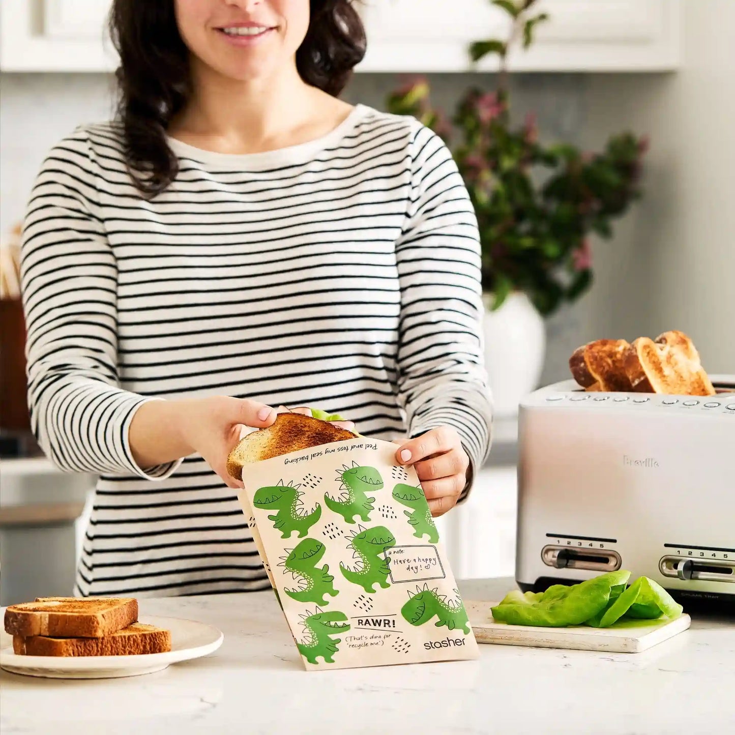 Recyclable Paper Bags 8-Pack 400ct