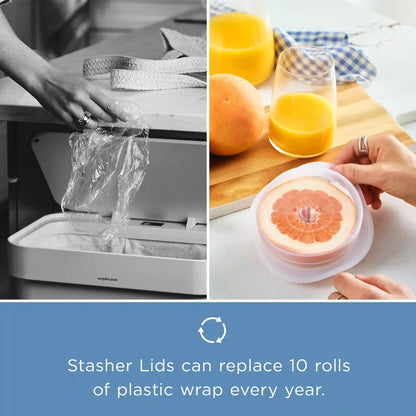 Circle Stretch Lids 4-Pack