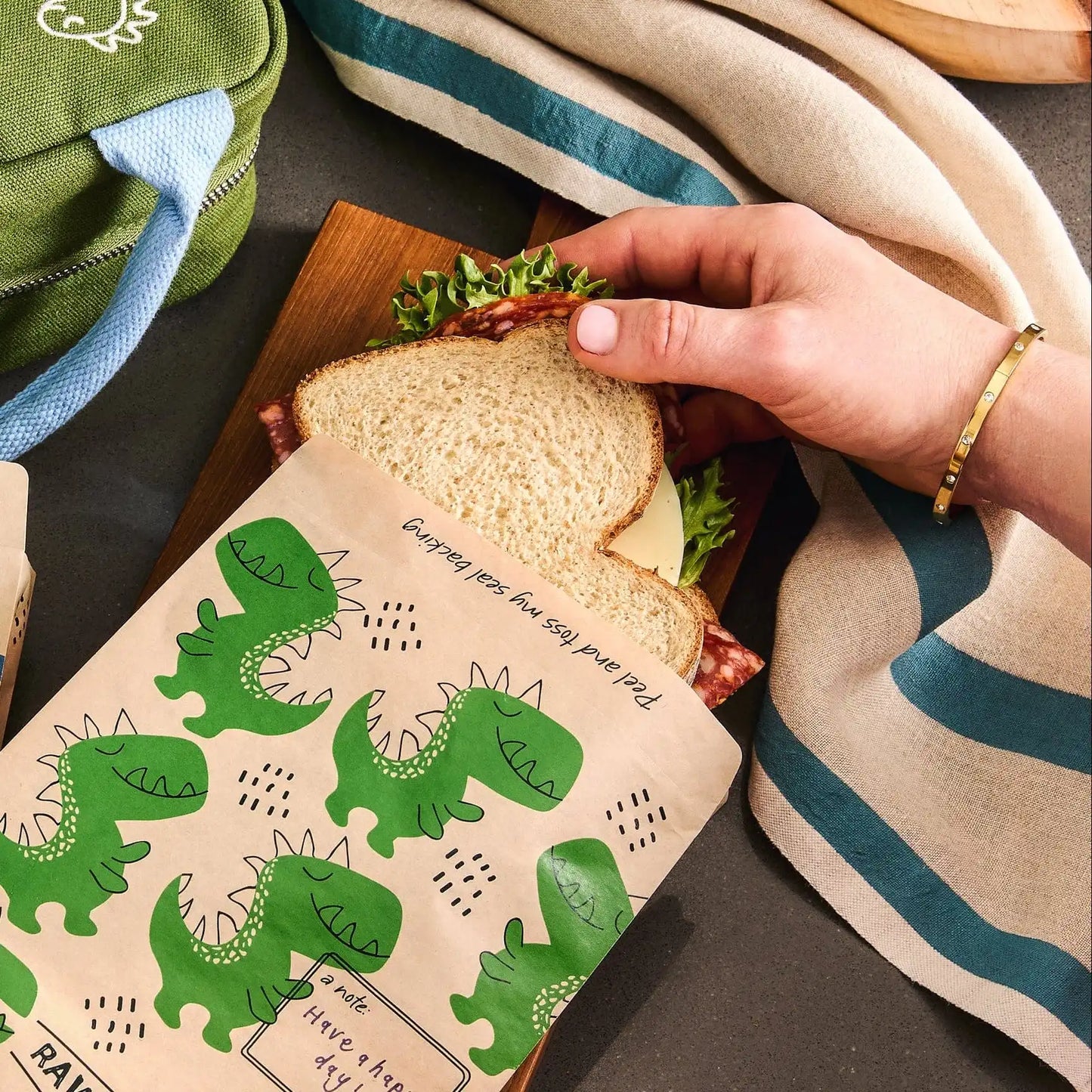 Recyclable Paper Bags 2-Pack 100ct
