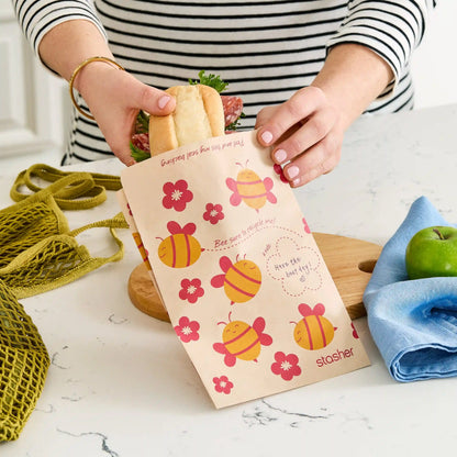 Recyclable Paper Bags 2-Pack 100ct